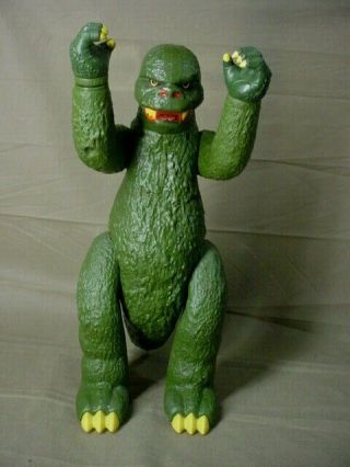 Vintage 1977 Toho Co.  Japan 19  Shogun Warriors Godzilla W/ Tongue & Hand