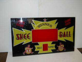 Vintage Skee Ball Plexi