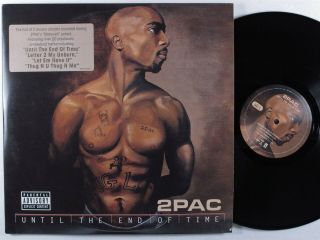 2pac Until The End Of Time Death Row/interscope 4xlp Nm Promo Gatefold
