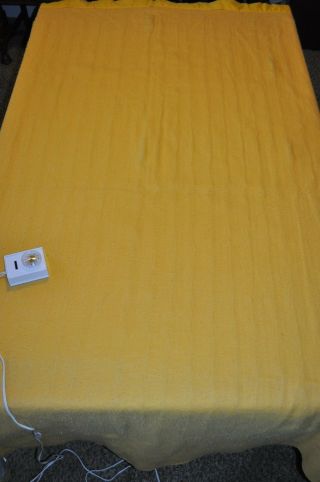 72 " X 84 " Gold Single Control Twin Automatic Electric Blanket Usa
