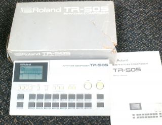 Vintage Roland Tr - 505 Rhythm Composer Portable Drum Machine Classic