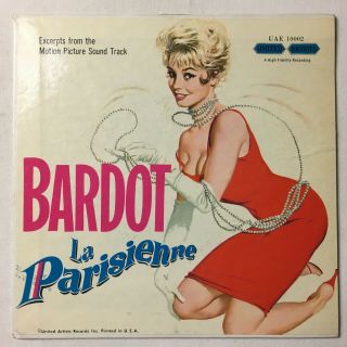 Brigitte Bardot La Parisienne United Artists Ep Uae 10002 Degritter
