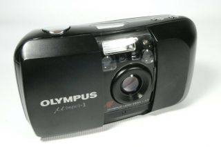 Old Vintage Olympus Mju 1 Compact 35mm Film Camera