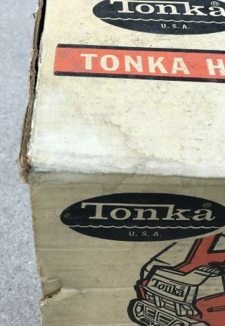 Vintage Tonka Hydraulic Dump Truck NO.  2585 Box Only 2