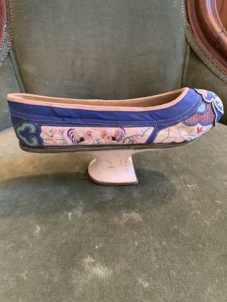 Embroidered Antique Chinese Platform Shoe