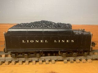 Lionel Prewar 2226w Whistle Coal Tender Vintage Model Train Car O Gauge