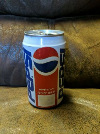 Vintage Pepsi Can Soda Pop Open 184c1 2123