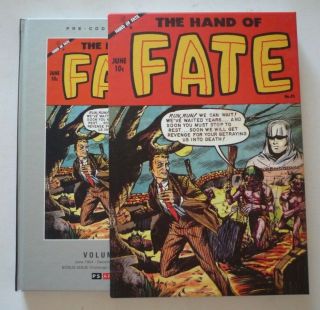 Ps Artbooks The Hand Of Fate Vol 4 Hc In Slipcase - Nm - Precode Horror - Ace