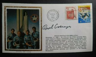 Fdc,  Colorano " Silk " Cachet,  Signed By Astronaut,  Space Shuttle Columbia Sts - 5