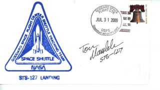 Nasa Astronaut Tom Marshburn Signed Fdc Cachet Cover Space Shuttle