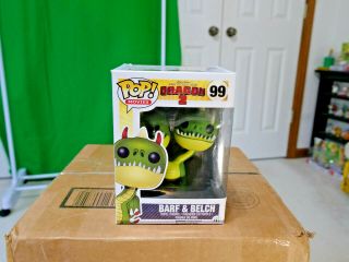 Funko Pop Barf & Belch How To Train Your Dragon 99 - See Photos Ships Fast