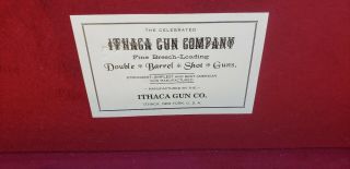 Vintage Ithaca Leather Shotgun Case