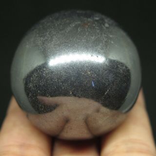 40mm 6.  2oz Natural Hematite Jasper Crystal Sphere Ball Gift