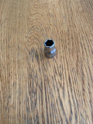 Snap On Tools 10mm Shallow Metric Socket,  3/8 " Drive,  6 Point,  Part Fsm101a