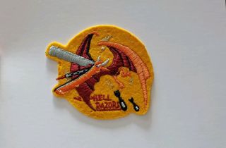 1944 Hell Razors Wwii Us Navy Squadron Patch Vintage Usn Hellrazors World War 2