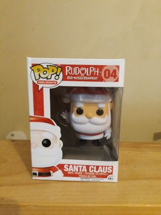 Funko Pop Holidays Rudolph The Red - Nosed Reindeer 04 Santa Claus