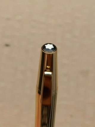 Vintage Montblanc Noblesse Gold Plated Ballpoint Pen