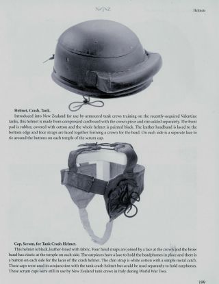 RARE WW2 era British Army TANK Crewman ' s Anti - Crash HELMET Liner & HEADPHONES 2