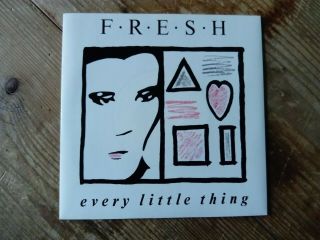 Fresh (f.  R.  E.  S.  H) Every Little Thing Very Rare 2 Track Vinyl 7 "