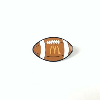 2012 Mcdonalds Football Collectible Employee Lapel And Hat Pin