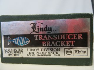 Vintage Lindy Portable Transducer Bracket
