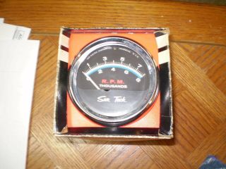 Vintage Sun Tach Tachometer St 602