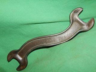 Vintage,  Old Early,  International Harvester S Style Open End Wrench H523. 2