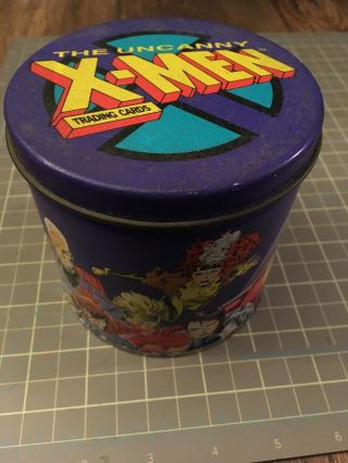 1992 Impel The Uncanny X - Men Series 1 Trading Card Tin Not Unsealed