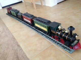 Collectible Jim Beam Train Decanters.  6 Cars And 6 Tracks In