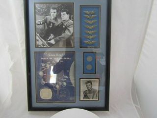 1952/53 Framed Space Patrol Rare Flight Wings - Universe Chart Autographed Photo E