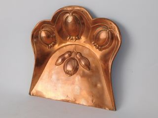 Art Nouveau Copper Crumb Tray By Joseph Sankey And Sons