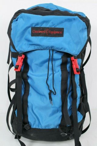 Vtg Chouinard Equipment Blue Hiking Backpack