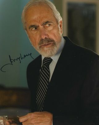 Jerry Lacy - Dark Shadows - Autographed Photo - From Shark
