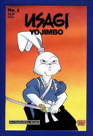 Usagi Yojimbo 1 Fantagraphics 1st Print 1987 Stan Sakai (d)