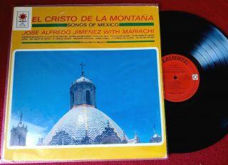 Jose Alfredo Jimenez El Cristo De La Montana Lp Caliente Clt - 7142 1975
