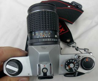 Vintage Asahi Pentax K1000 SE 35mm Film Camera with 3 Lens & Accessories 3