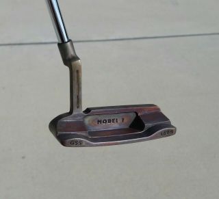 Gss Milled 360g Copper Plated 35 " M1 Brute Putter Tour Model 1 Vintage Finish
