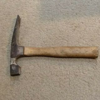 Vintage Craftsman Masonary Bricklayer Hammer