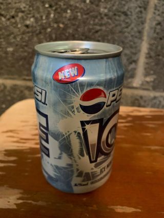 Pepsi Ice Soda Can Very Rare Top Opened Empty (Malaysia) 2