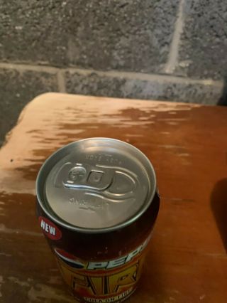 Pepsi Fire Soda Can Very Rare Empty (Malaysia) 3