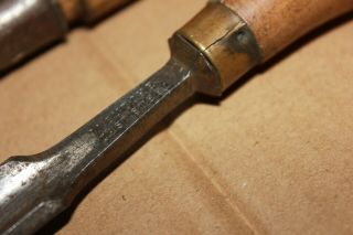Vintage W.  Butcher 1/2 " Gouge Chisel Cast Steel Tool 22