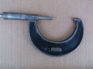 Vintage Starrett Micrometer.  No.  436.  2 " - 3 ".