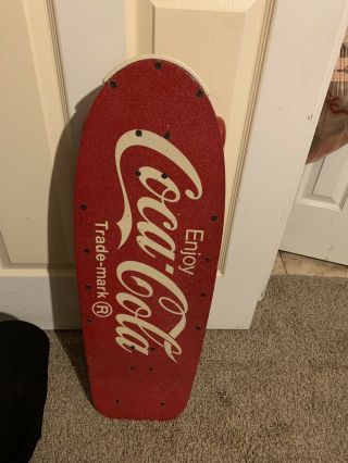 Rar Vintage Coca Cola Skateboard 1980s