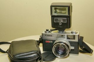 Vintage Canon Canonet Ql17 G - Iii Giii 35mm Rangefinder Film Camera W/40mm Lens