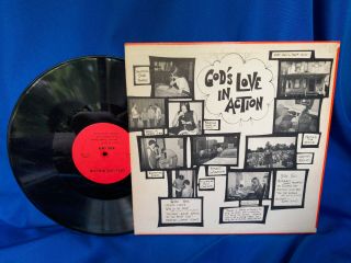 God ' s Love in Action LP S/T Self - Titled 7 Rare Private Chicago Xian 2