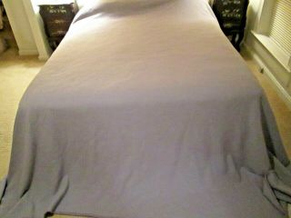 John Atkinson Lavender Siesta 100 Merino Wool Blanket King Size 100 X 116 "