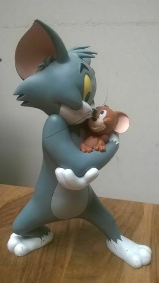 Extremely Rare Tom & Jerry Hugging Demons & Merveilles Figurine Statue