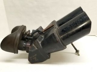 Wwii German D.  F 10x80 Cxn Kf Flak Binoculars - Emil Busch
