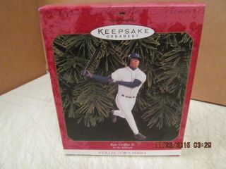 1999 Hallmark Keepsake Christmas Ornament Ken Griffey Jr.  At The Ballpark Nib