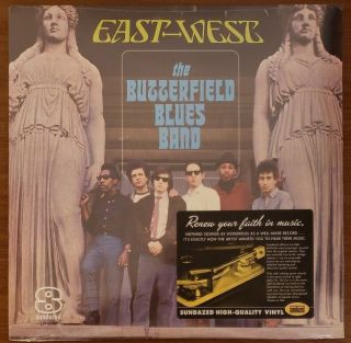The Paul Butterfield Blues Band Reissue Lp - East - West W/ Hype Sticker